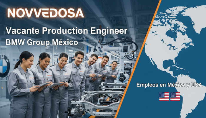 Vacante Production Engineer en BMW Group México