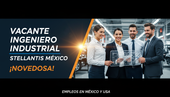 Vacante Ingeniero Industrial en Stellantis México