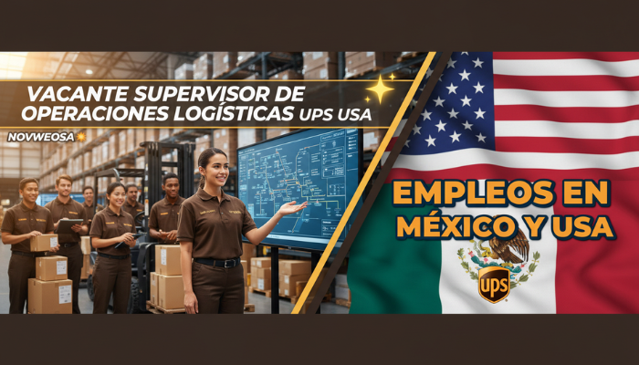 Vacante Supervisor de Operaciones Logísticas en UPS USA