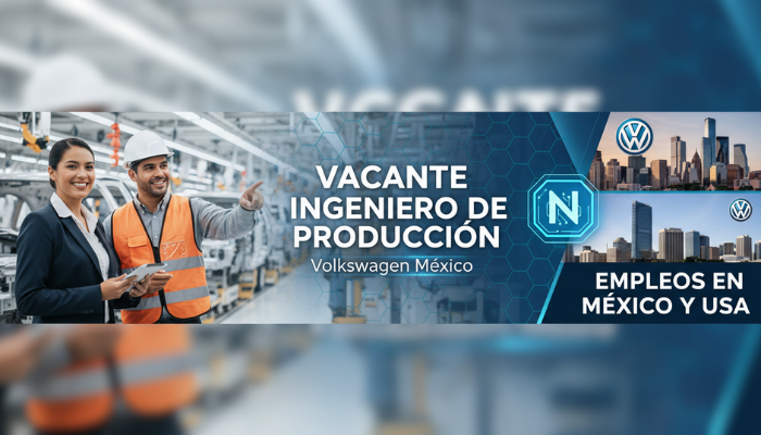 Vacante Ingeniero de Producción en Volkswagen México