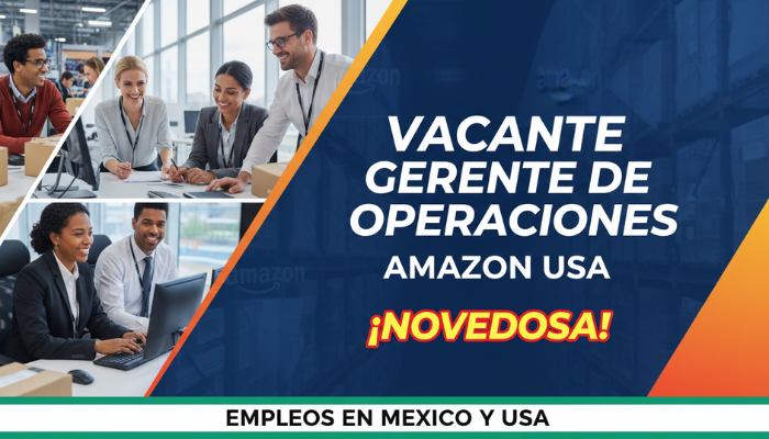 Vacante Gerente de Operaciones en Amazon USA