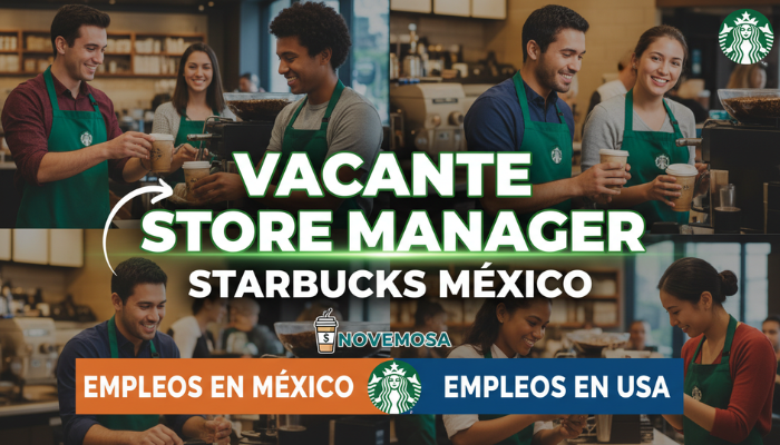 Vacante Store Manager en Starbucks México