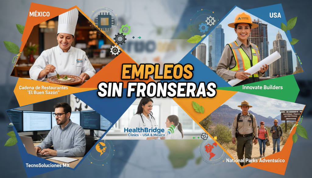 Empleos en México y USA